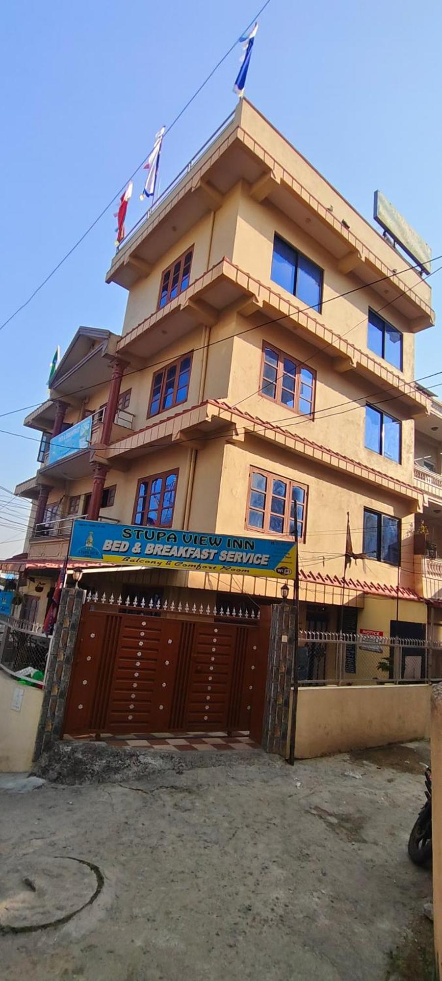 Stupa View Inn Катманду Экстерьер фото